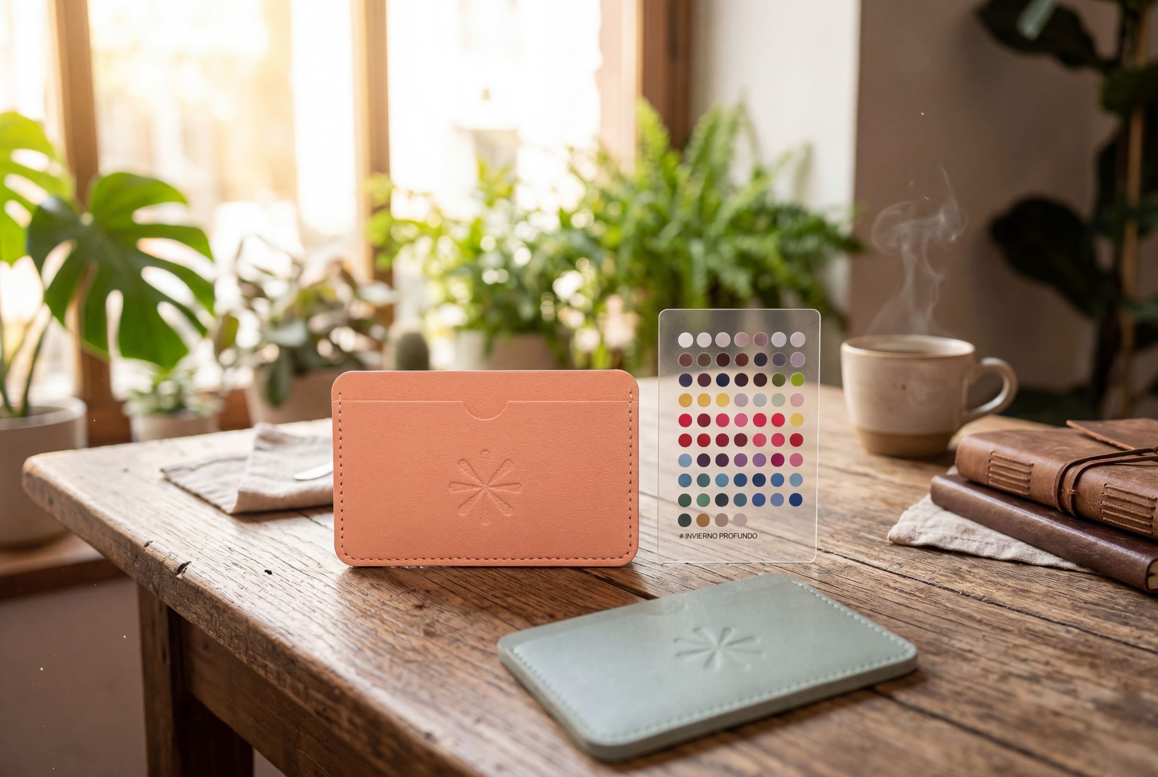 Paleta de Colorimetría Invierno Profundo + Tarjetero