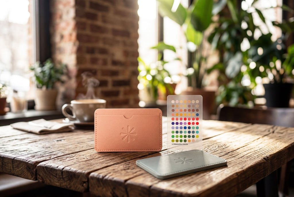 Paleta de Colorimetría Primavera Cálida + Tarjetero