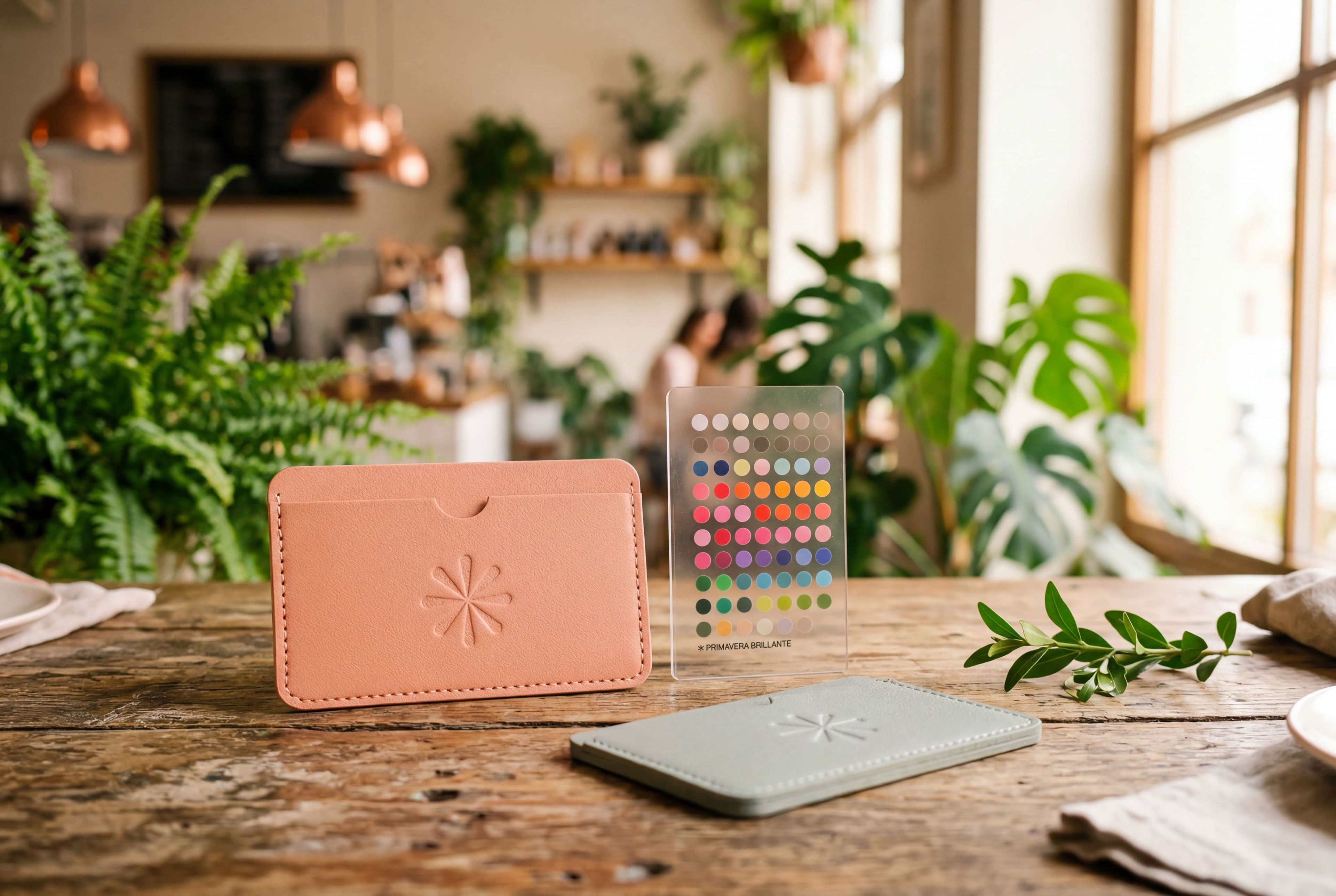 Paleta de Colorimetría Primavera Brillante + Tarjetero
