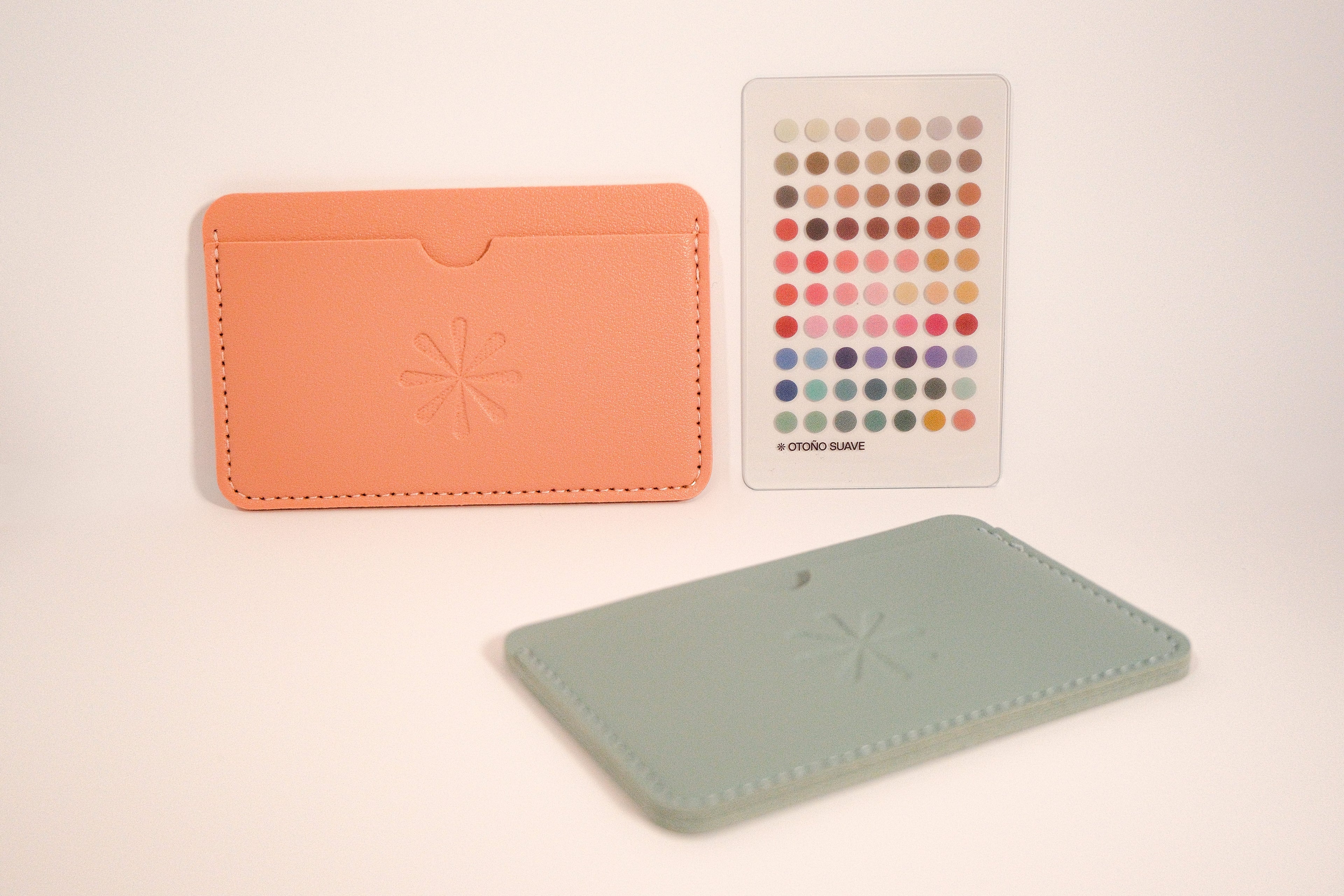 Paleta de Colorimetría Otoño Suave + Tarjetero