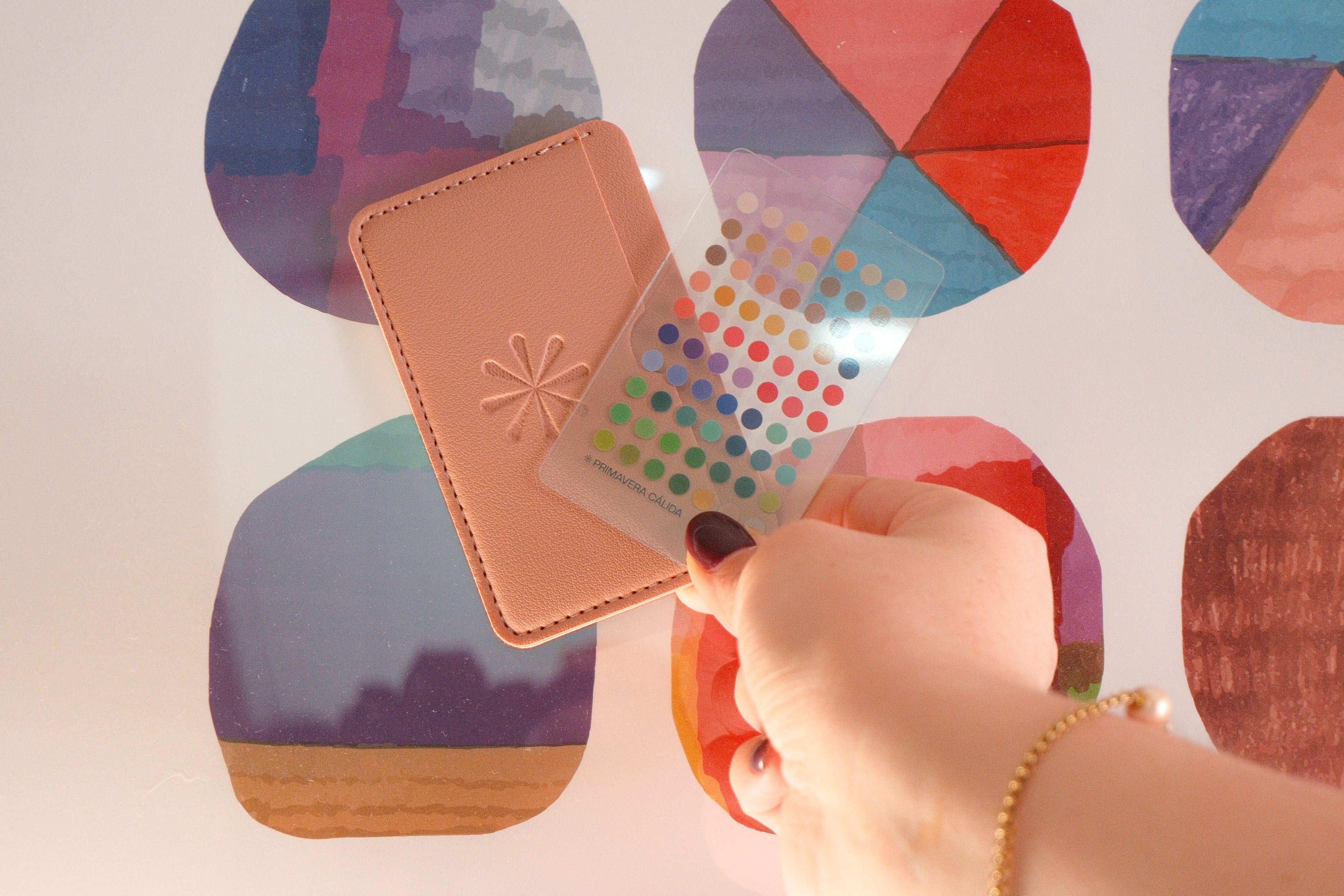 Paleta de Colorimetría Primavera Cálida + Tarjetero