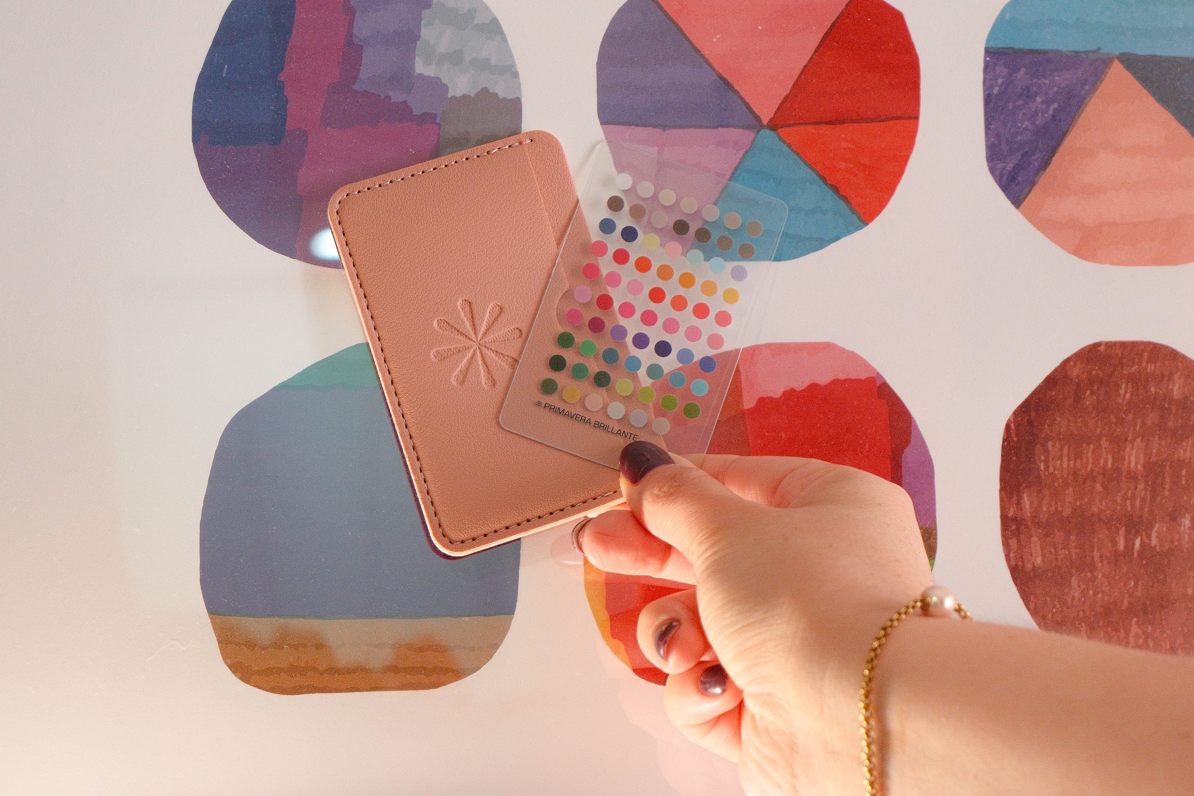 Paleta de Colorimetría Primavera Brillante + Tarjetero