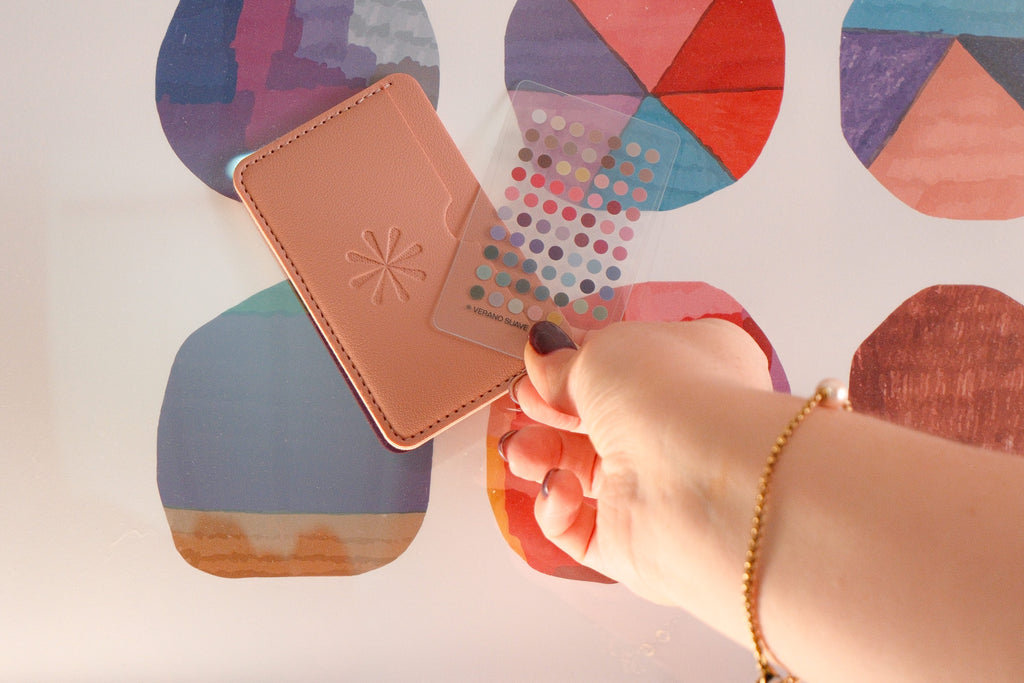 Paleta de Colorimetría Verano Suave + Tarjetero