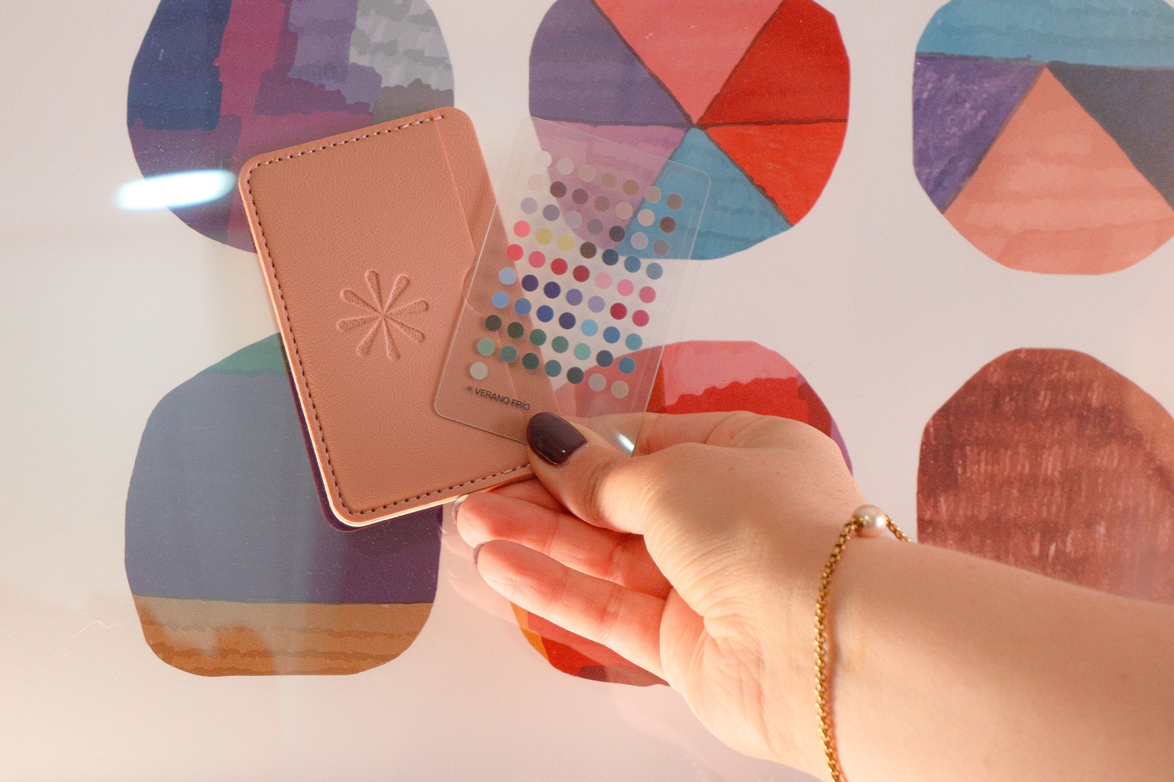Paleta de Colorimetría Verano Frío + Tarjetero