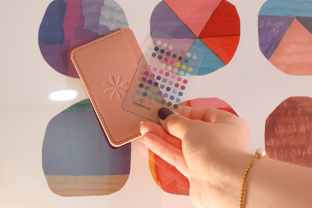 Paleta de Colorimetría Invierno Frío + Tarjetero