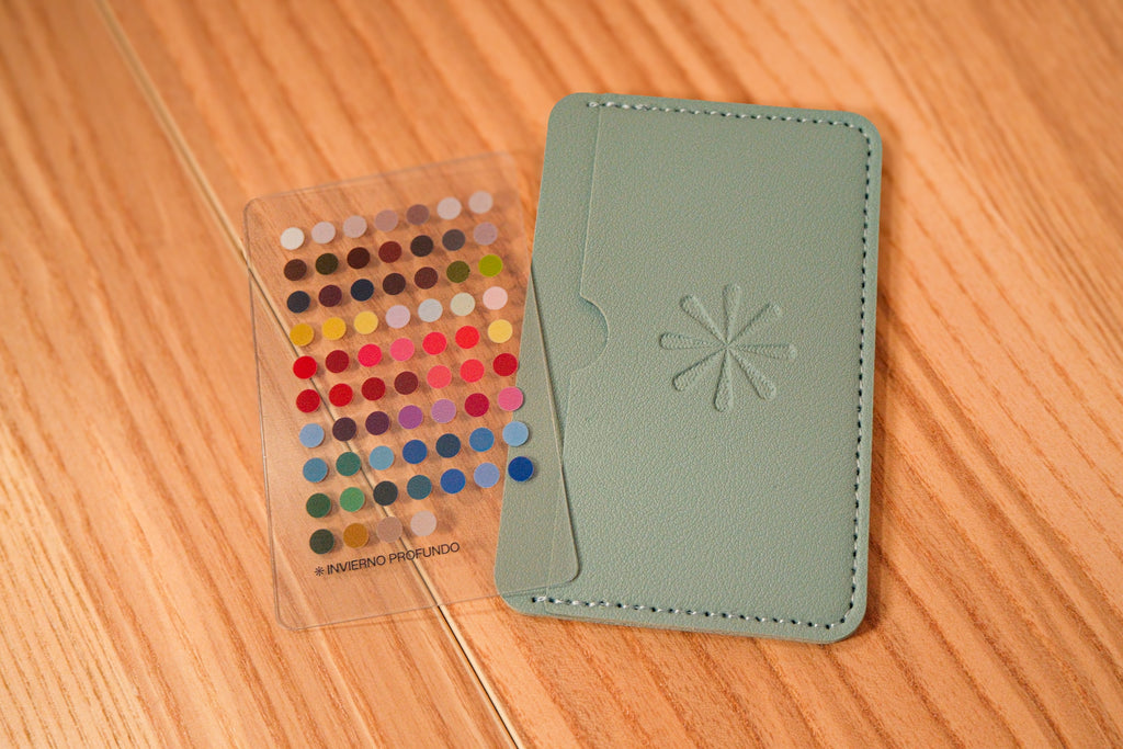 Paleta de Colorimetría Invierno Profundo + Tarjetero