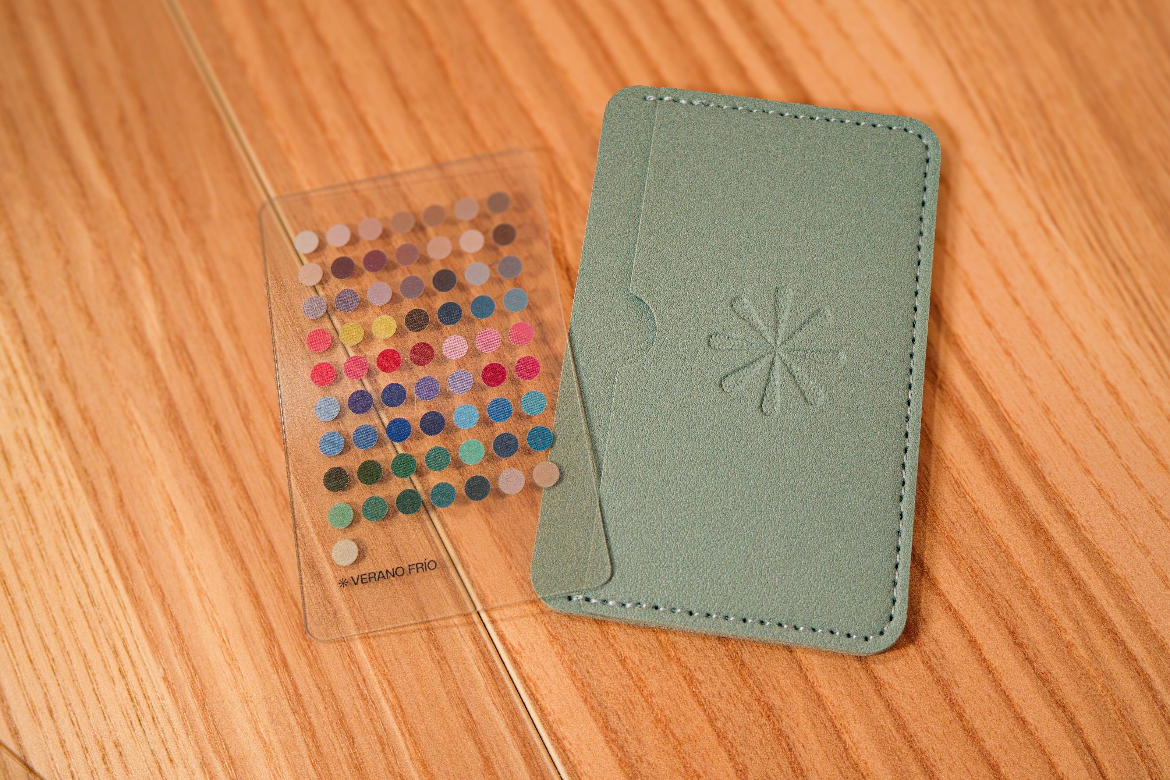 Paleta de Colorimetría Verano Frío + Tarjetero