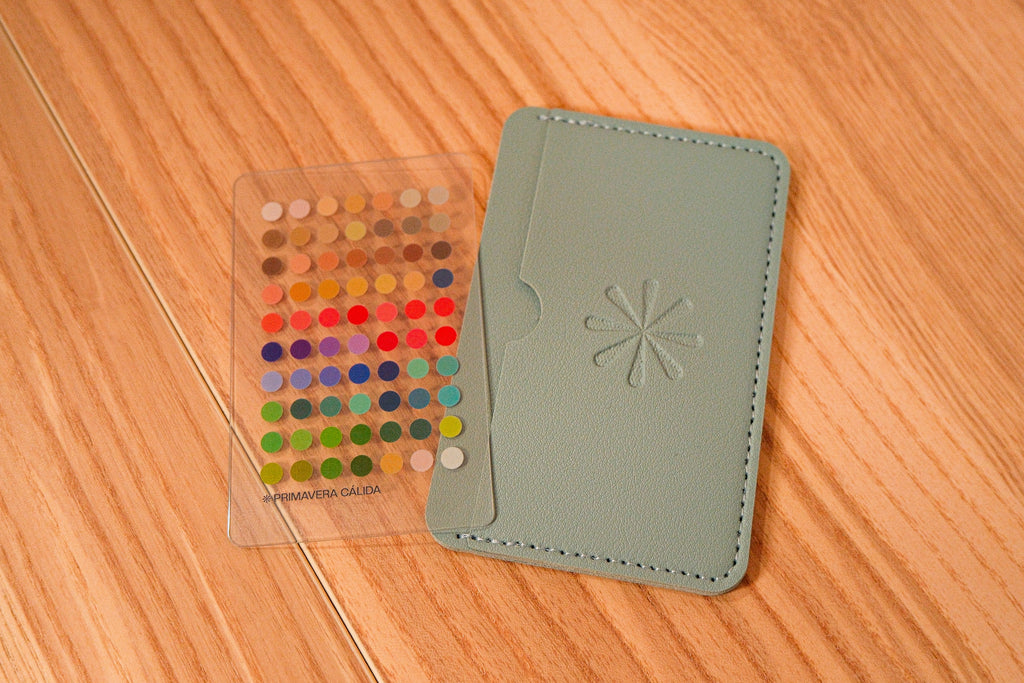 Paleta de Colorimetría Primavera Cálida + Tarjetero