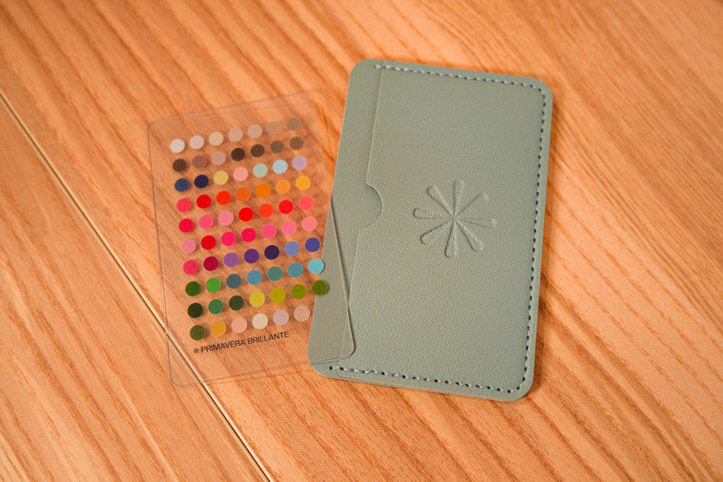 Paleta de Colorimetría Primavera Brillante + Tarjetero