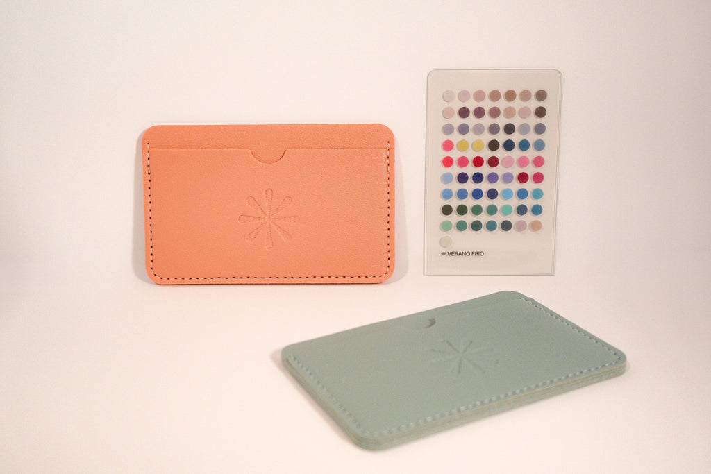 Paleta de Colorimetría Verano Frío + Tarjetero