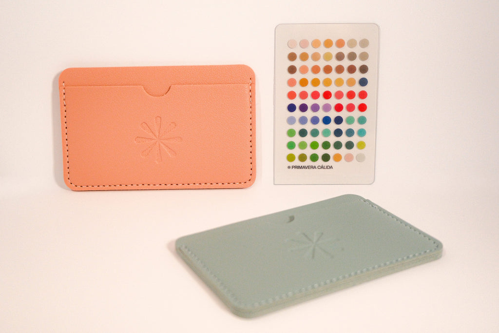 Paleta de Colorimetría Primavera Cálida + Tarjetero